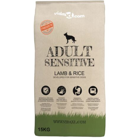 INLIFE Nourriture sèche pour chiens Adult Sensitive Lamb & Rice 15 kg (1/5)