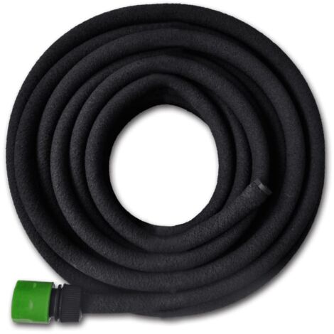 INLIFE Tuyau microporeux pour Arrosage Irrigation de jardin Connecteur 1/2 pouces 50 m (1/5)