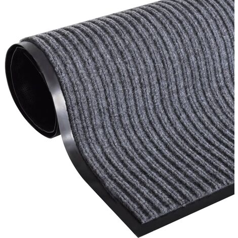 INLIFE Paillasson Gris 120x220 cm PVC (1/5)