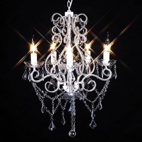 INLIFE Chandelier avec 2800 cristaux E14 (1/5)