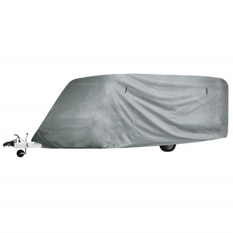 INLIFE Housse de roulotte taille S Gris (1/5)