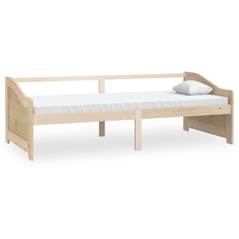 INLIFE Lit de repos 3 places Bois de pin massif 90x200 cm (1/5)