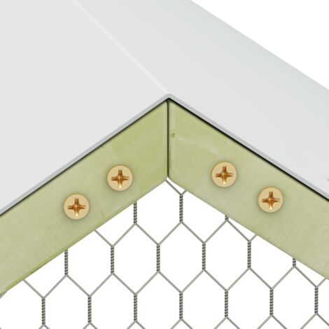 INLIFE Poulailler 6x1,5x2 m Pinède imprégnée