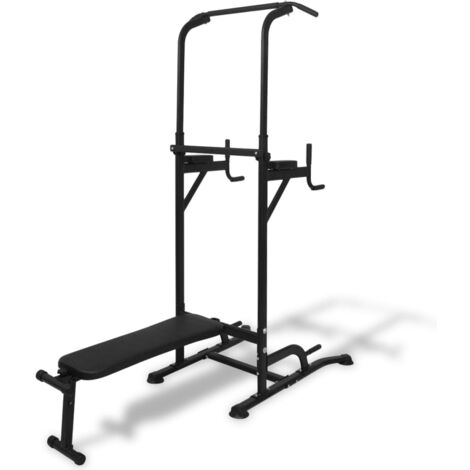 INLIFE Tour de musculation avec banc d'assise (1/5)