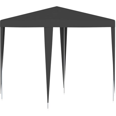INLIFE Tente de réception professionnelle 2x2 m Anthracite (1/8)