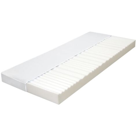 INLIFE Matelas 120x200 cm 7 zone PU Foam 10 cm H2 H3 (1/5)