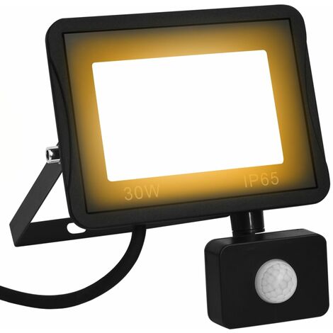 INLIFE Projecteur à LED 30 W Blanc chaud avec capteur (1/5)