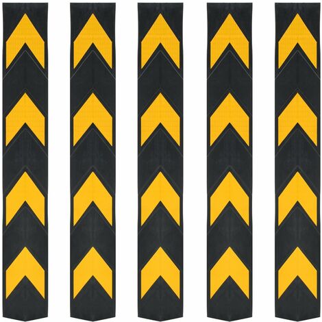 FIMEI Cornière de protection réfléchissante 5 pcs Caoutchouc 80 cm (1/5)