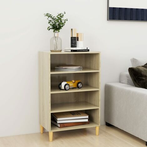 INLIFE Buffet Chêne sonoma 57x35x90 cm Aggloméré (1/5)