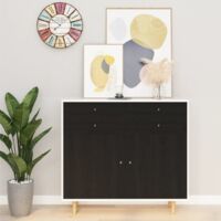 SKM Films autoadhésifs pour meubles 2 pcs Bois foncé 500x90 cm PVC