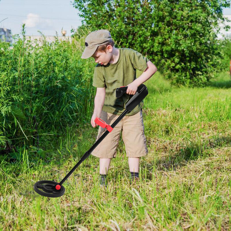 NATIONAL GEOGRAPHIC Détecteur de métaux junior – Détecteur de métaux  réglable pour enfants avec double bobine étanche de 19,1 cm, design léger,  idéal pour les débutants en chasse au trésor