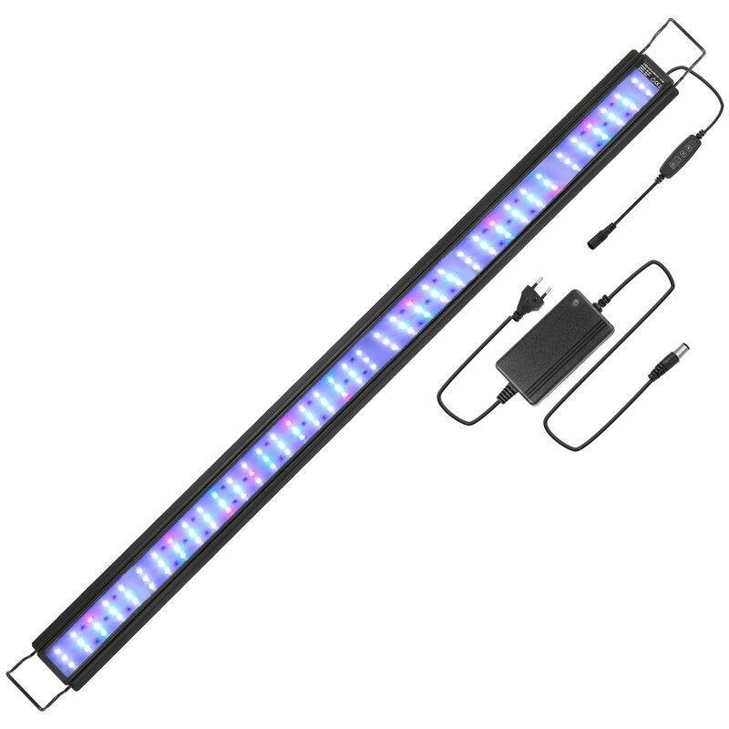 36W Aquarium LED avec minuterie éclairage coquillages, 70-90cm