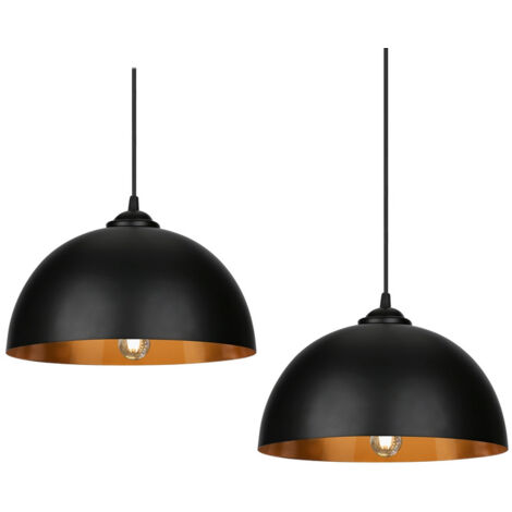2x Suspension Luminaire LED Suspension Lampe de plafond sans ampoule Lampe de plafond éclairage