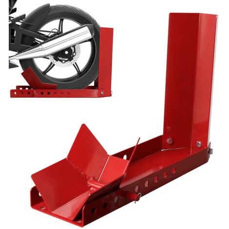 Béquille d'atelier pour moto avant support roue élévateur levage stand range lift fourche