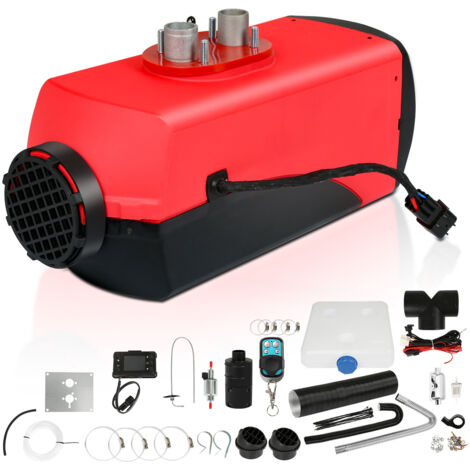 Chauffage Diesel 5 KW 12 V Tout-en-Un – Chauffage à Air Portable Avec LCD & Télécommande – Voiture, Camion, Bateau, Camping-Car