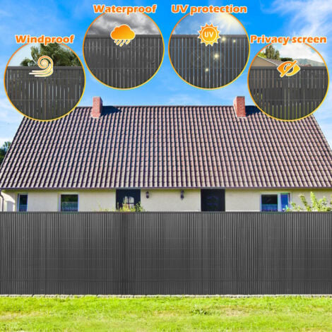 VINGO PVC Sichtschutzmatte Sichtschutz Garten Sichtschutzzaun