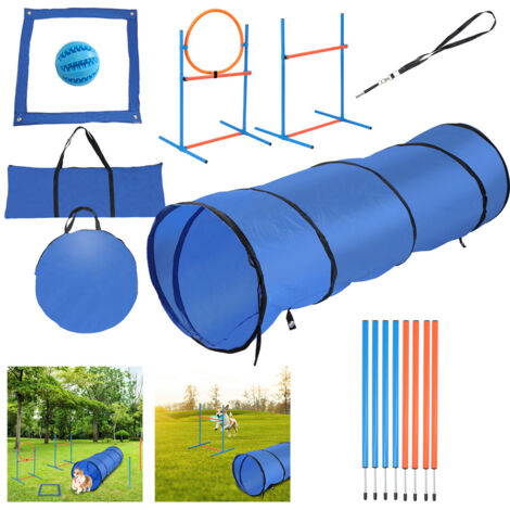 Set De 6 Piquets De Slalom Plastique - Entraînement Football & Agility Chiens