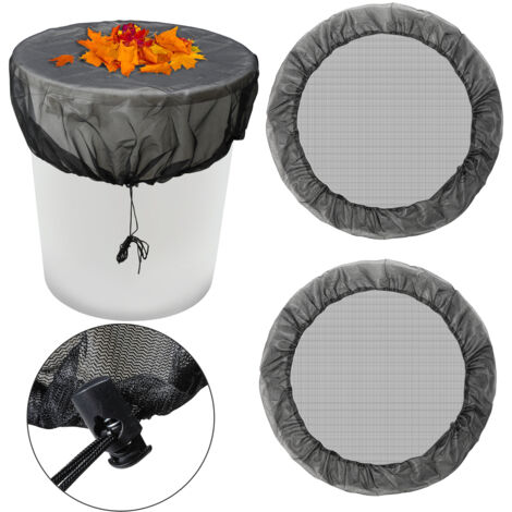 Katutude Housse En Maille Pour Baril De Pluie, Filet De Collecte D'eau