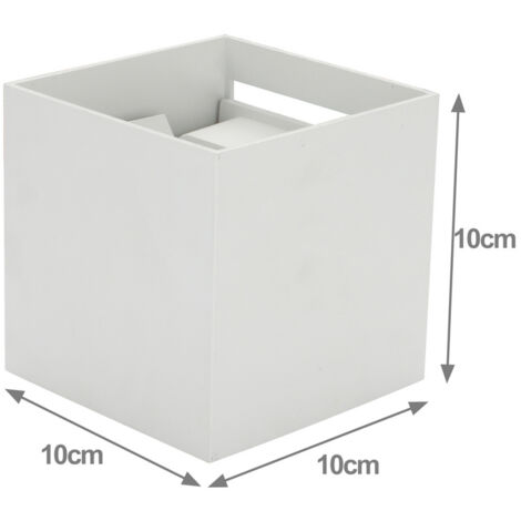 (Deactive)VINGO Applique murale interieur Applique murale LED Lampe murale Moderne pour chambre 7W Blanc Blanc chaud