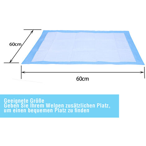 Lot de 2 tapis de sol lavables pour chien et chiot - Antidérapants et  réutilisables - Absorption rapide - Tapis de parc pour incontinence (100 x  70 cm, gris) : : Animalerie