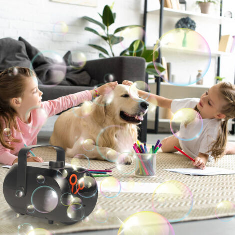 Machine à Bulles – Kit Géant 28 Pièces – Baguettes Formes Cœur, étoile, Ours – Jeu Extérieur – Anniversaire, Mariage