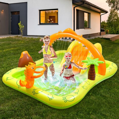 Aire de jeux piscine gonflable Dinosaures Intex - 191 x 152 cm