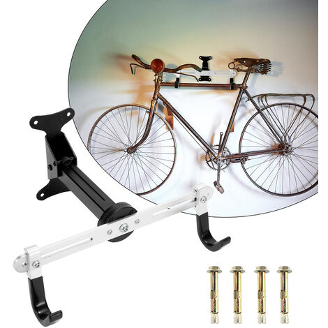 Support de rangement à vélo Mottez L. 8 cm x P. 13,8 cm fixation