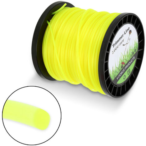 Fil De Coupe Pour Débroussailleuse 1,3 Mm X 15 M – Nylon Rond – Pour Tondeuse à Fil – Recharge Facile – Marque GARDENIX - 4