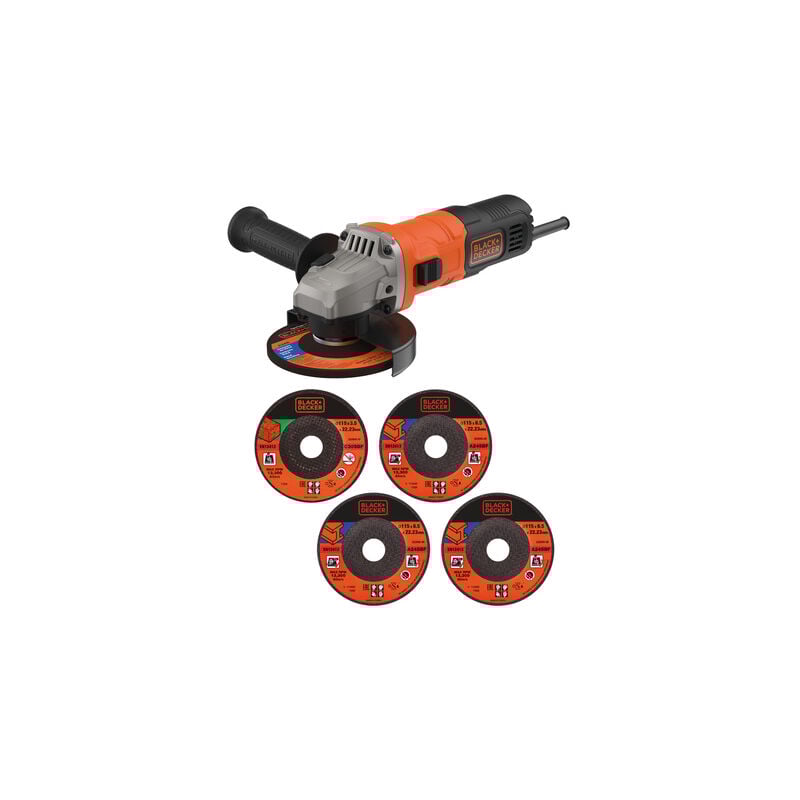 BLACK & DECKER BEG010A5 240v Angle grinder 4.1/2" (115mm)