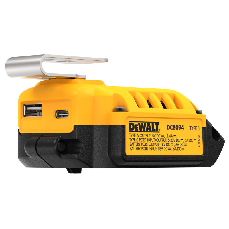 DEWALT DCB094K 18v USB charging kit