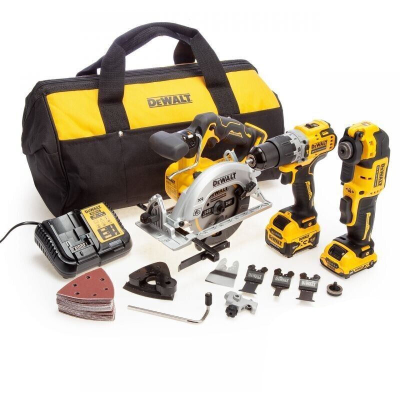 DEWALT DCK318P1D1 12v Triple pack