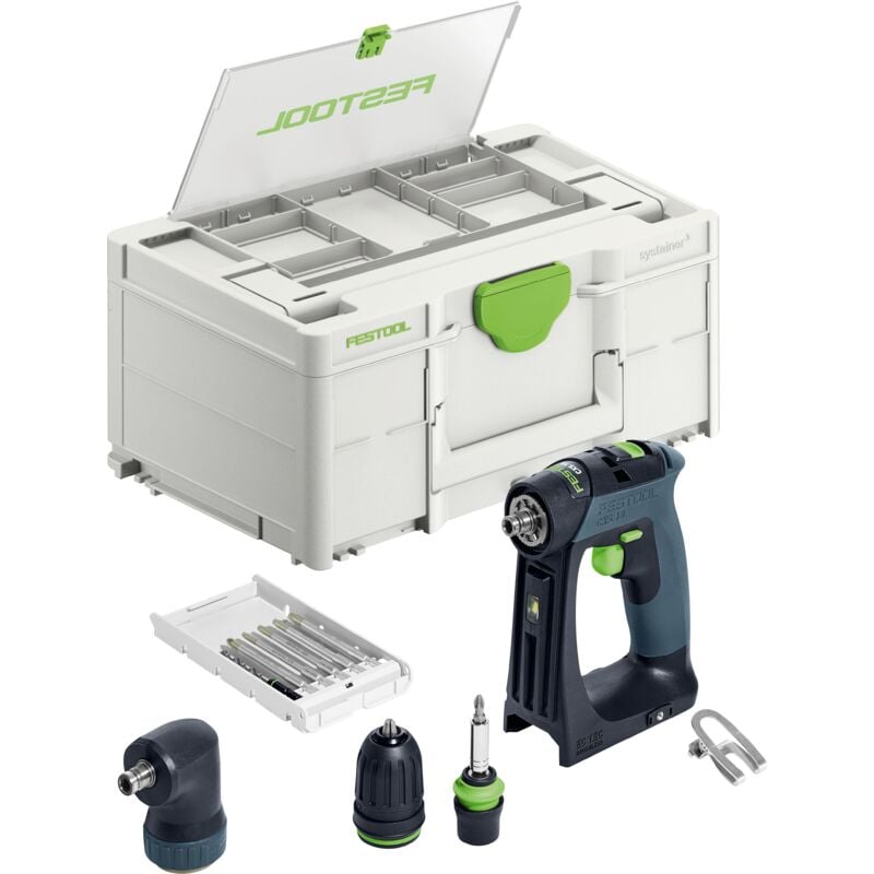 FESTOOL CXS 18 BASIC SET 18v Drill driver 10mm keyless chuck