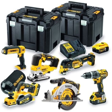 Dewalt DCK667P3T 18v XR 6pc Brushless Powertool Kit - 3 x 5.0ah Batteries