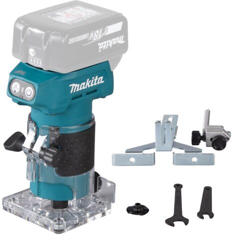 Makita DRT52Z 18V Li ion Cordless LXT Brushless Router Trimmer Batteries - Bare