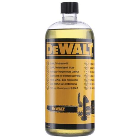Dewalt DT20662 Chainsaw Oil 1 Litre for DCM565 DCM575 DCMPS567 DCMPS520 DCMCS565