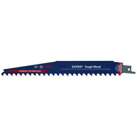 Set of 10 reciprocating saw blades BOSCH EXPERT Tough Wood 225 mm (2 608 900 405)