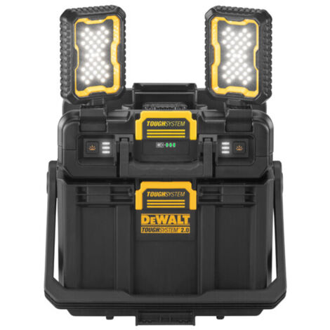 Dewalt Toughsystem 2.0 DWST08061-1 Half Width Case LED Task Light + Tote Toolbox