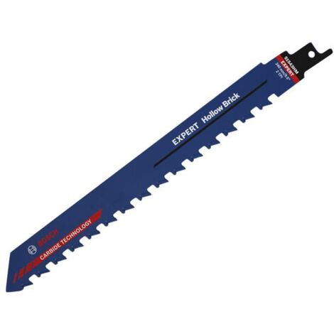 Bosch 2608900416 EXPERT Hollow Brick S1543HM Blade 240mm x 2 TPI Pack of 10 BPAS1543HM