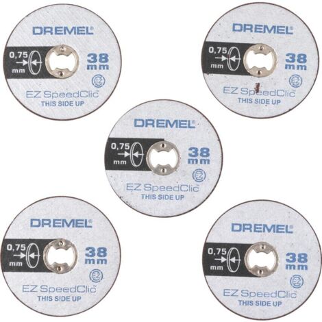 DREMEL SC409 (2615S409JB) (pkt of 5) SpeedClic thin cut wheels (1/3)