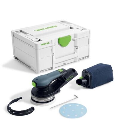 FESTOOL ETSC 2 125-BASIC (577733) 18v Orbital sander 125mm dia pad (1/3)