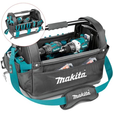 Makita E-15403 Large Open Tote Bag 18"" Hand Power Tool Toolbag Strap System (1/5)