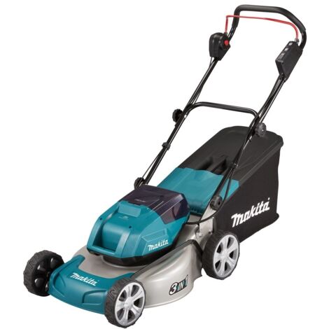 Makita DLM460Z Twin 18v / 36v LXT Cordless Brushless Lawn Mower 460mm - Bare