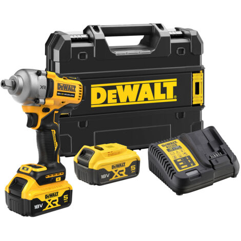 Dewalt DCF892P2 18v XR Brushless 1/2&quot Compact Wrench with Detent Pin Kit
