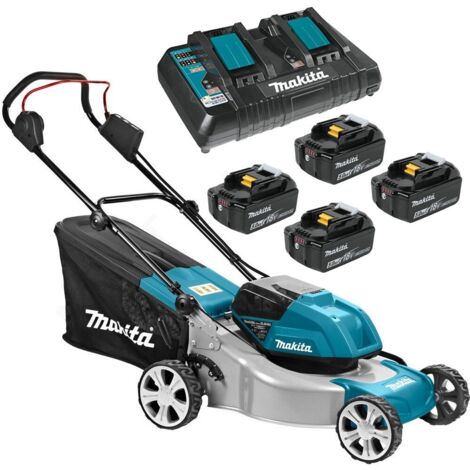 MAKITA DLM460PT4 Twin 18v Rotary mower (1/5)
