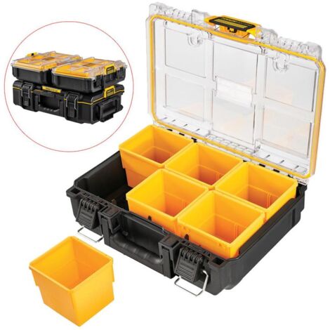 DeWALT DWST83392-1 TOUGHSYSTEM 2.0 1/2 Width Deep Organiser (1/10)