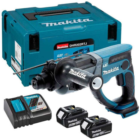 MAKITA DHR202RTJ 18v 3 function hammer SDS plus