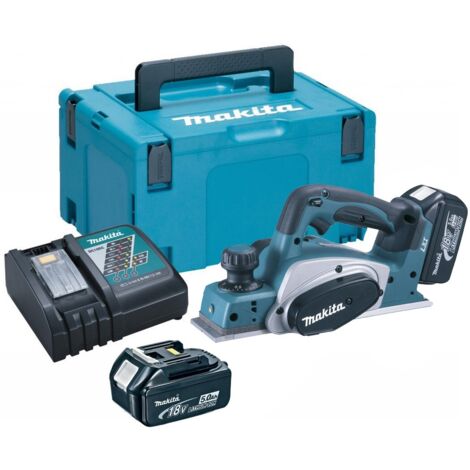 MAKITA DKP180RTJ 18v Planer 82mm blade width