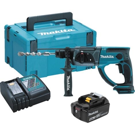 MAKITA DHR202RT1J 18v 3 function hammer SDS plus
