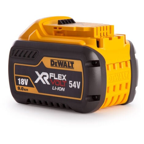DEWALT DCB547 54v & 18v Flexvolt li-ion battery 3.0Ah/9.0Ah