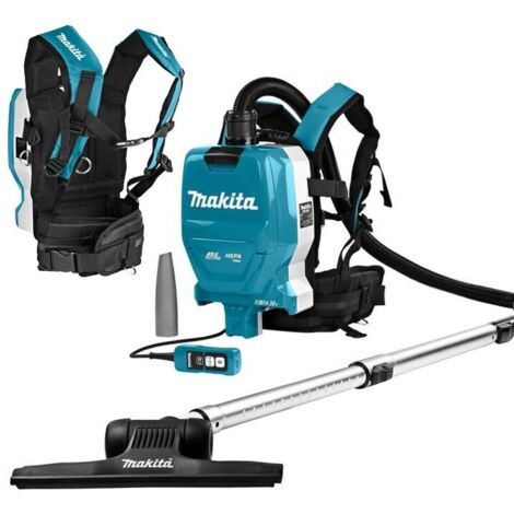 MAKITA DVC261ZX11 Twin 18v Backpack vacuum cleaner